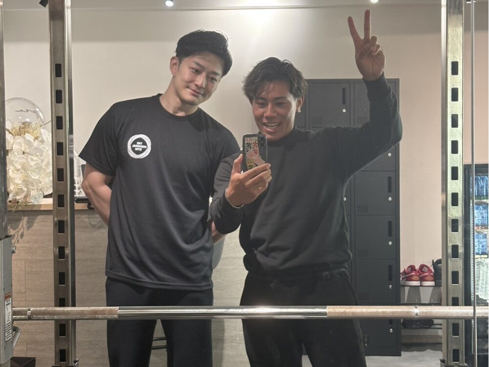 お客様との写真