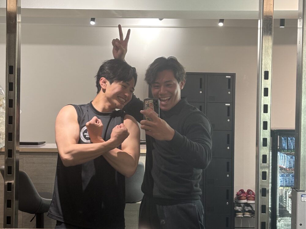 お客様との写真