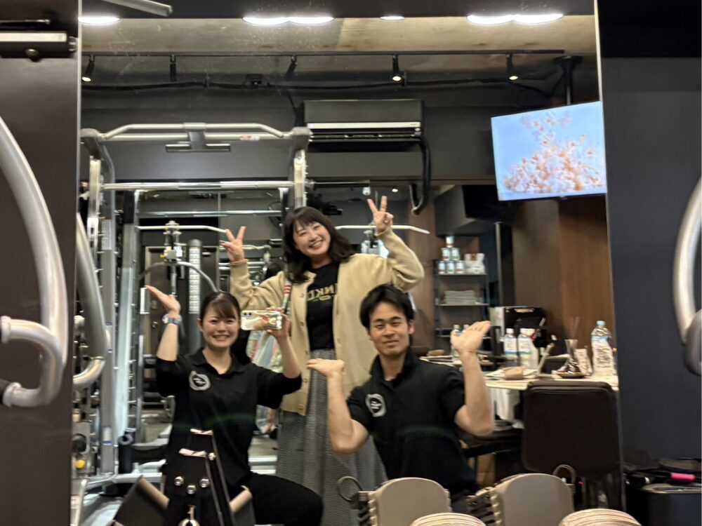 お客様との写真