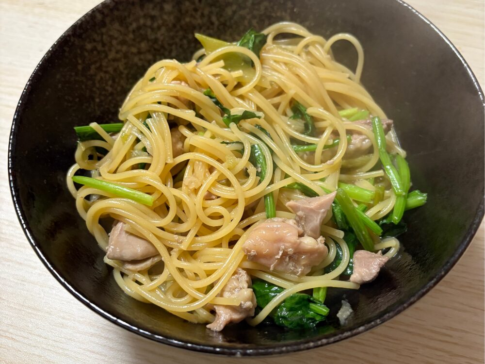 食物繊維多めのパスタ