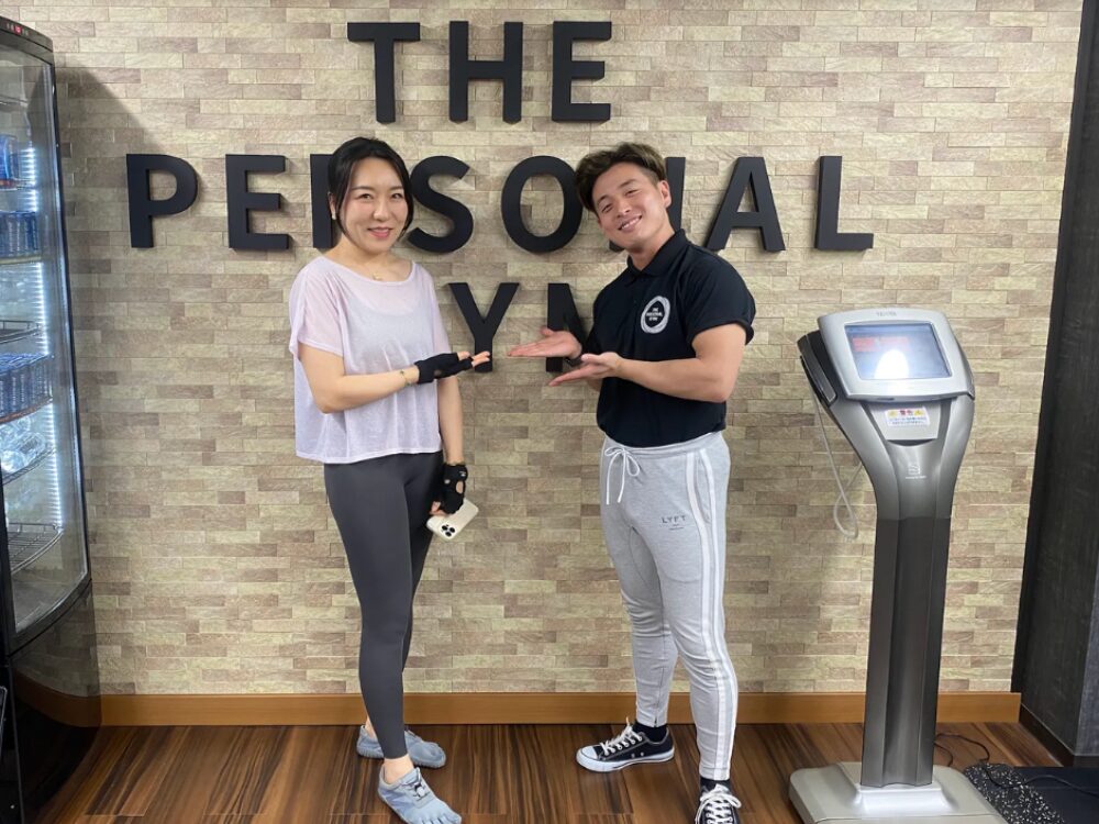 国家資格「理学療法士」を保有しているTHE PERSONAL GYM蒲田店の田島トレーナー