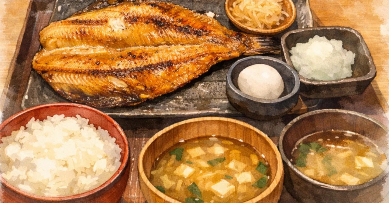 ほっけ定食