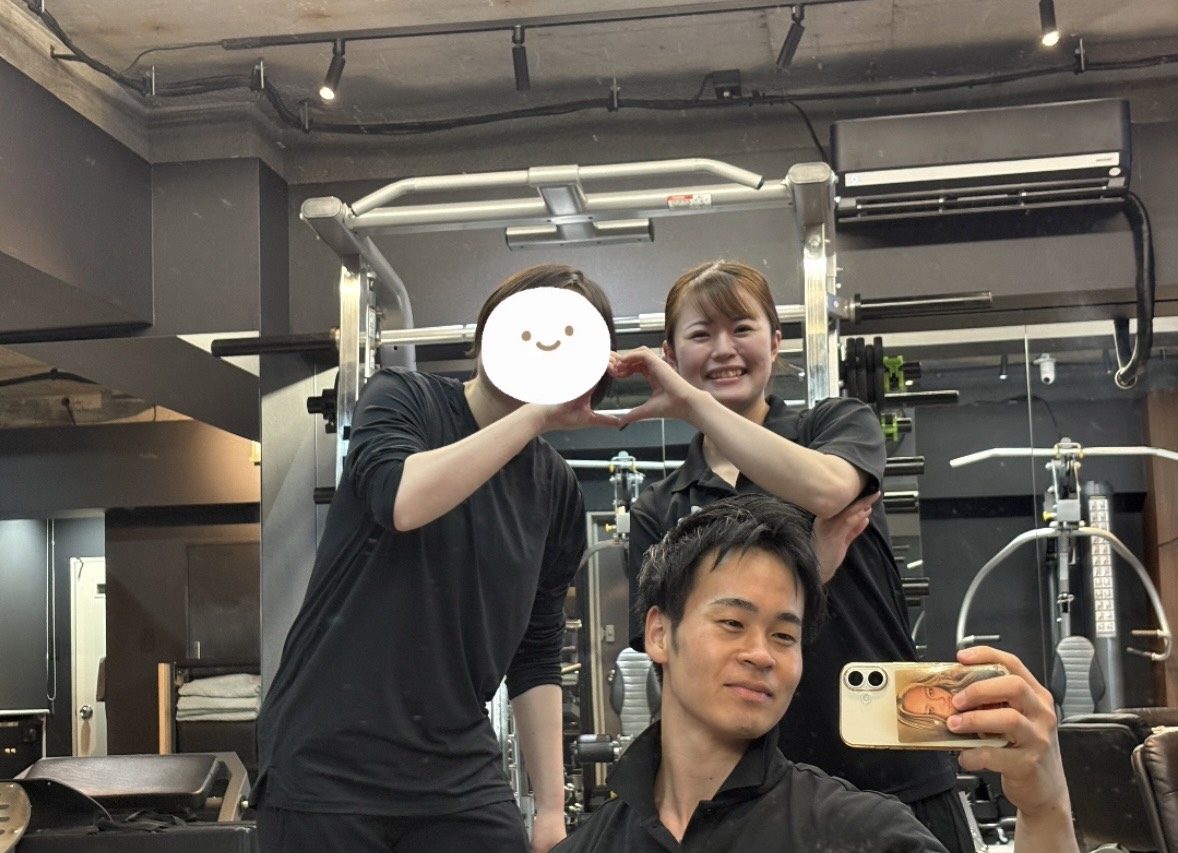 お客様との写真