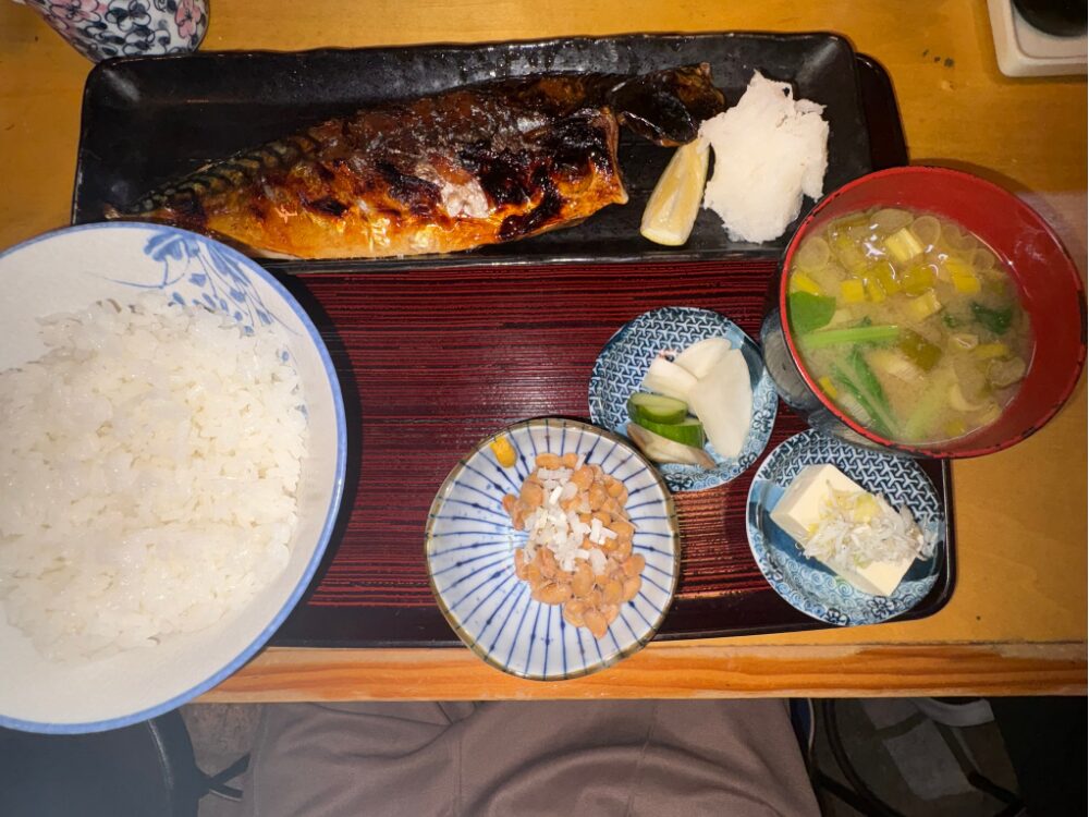 サバ定食