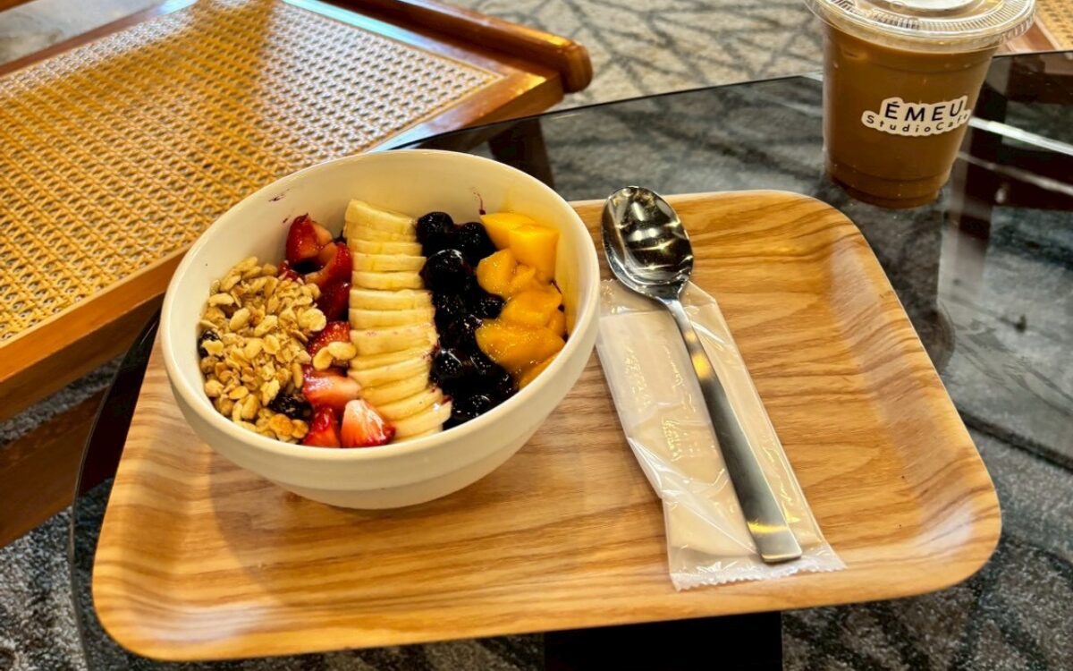 コーヒーとアサイー