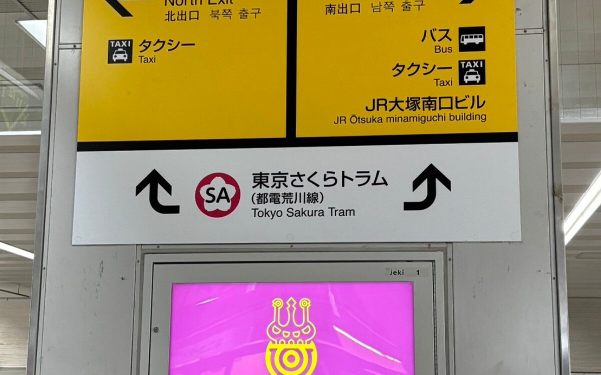 駅の南口等の標識