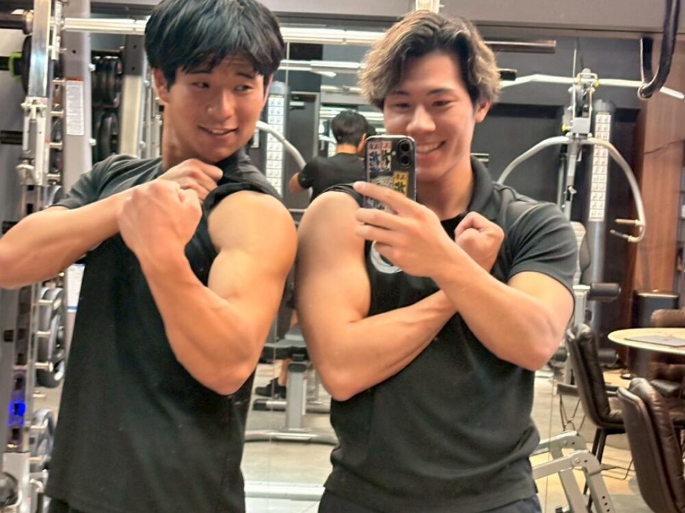 お客様との写真