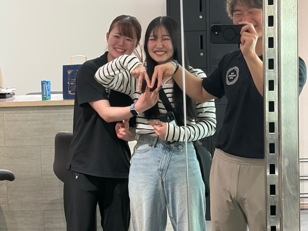 お客様との写真