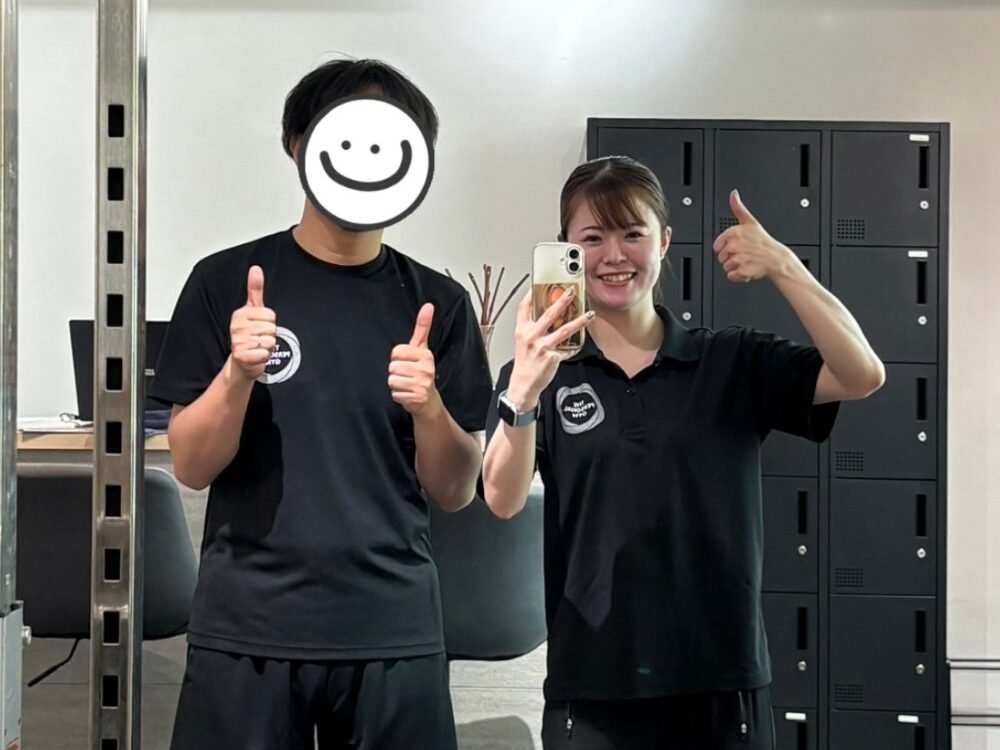 お客様との写真