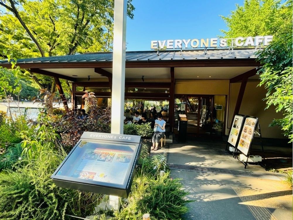 上野everyonescafe