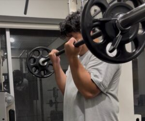 トレーニングを行っている様子