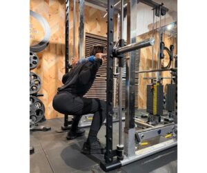 トレーニングをしている様子