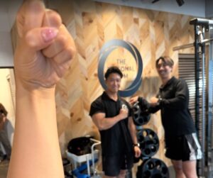 トレーナーとお客様