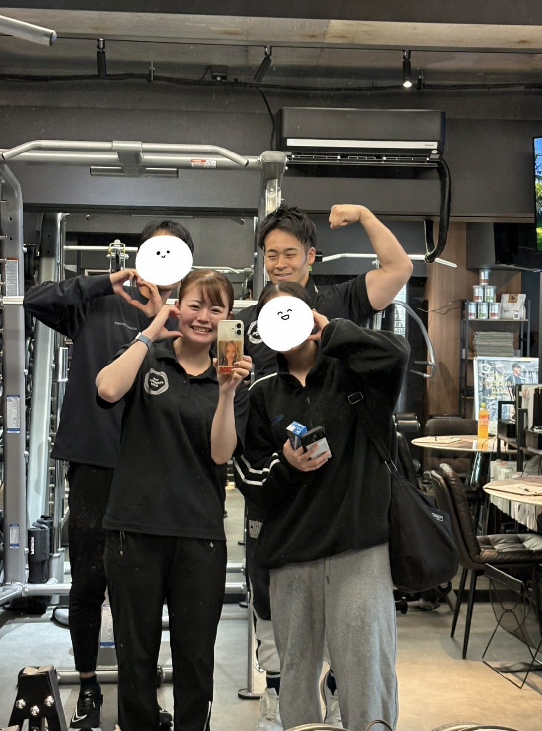 お客様との写真