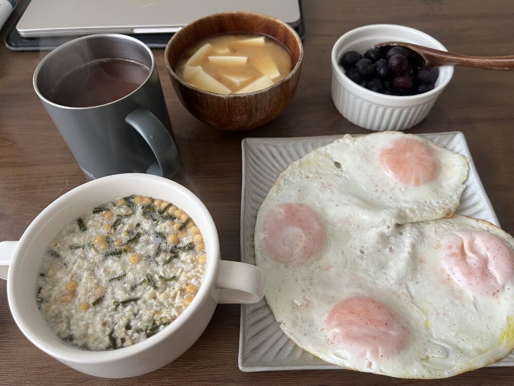朝食の写真
