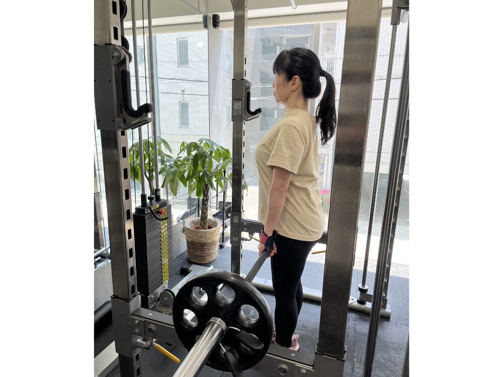 トレーニングを行っている様子