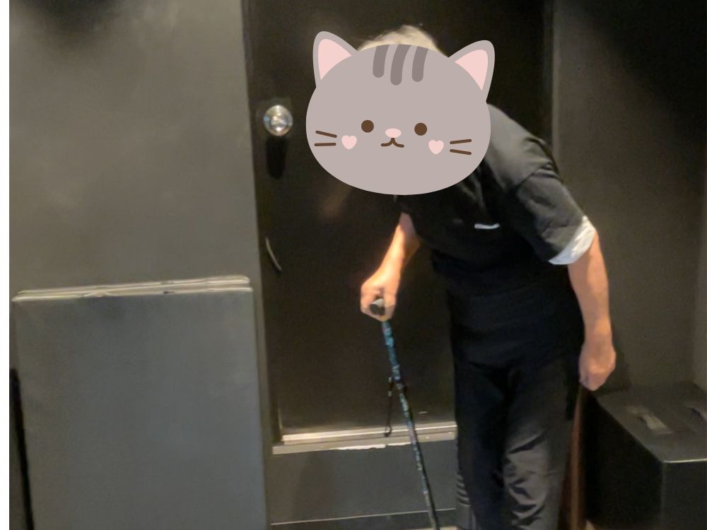 クライアント様歩行練習画像