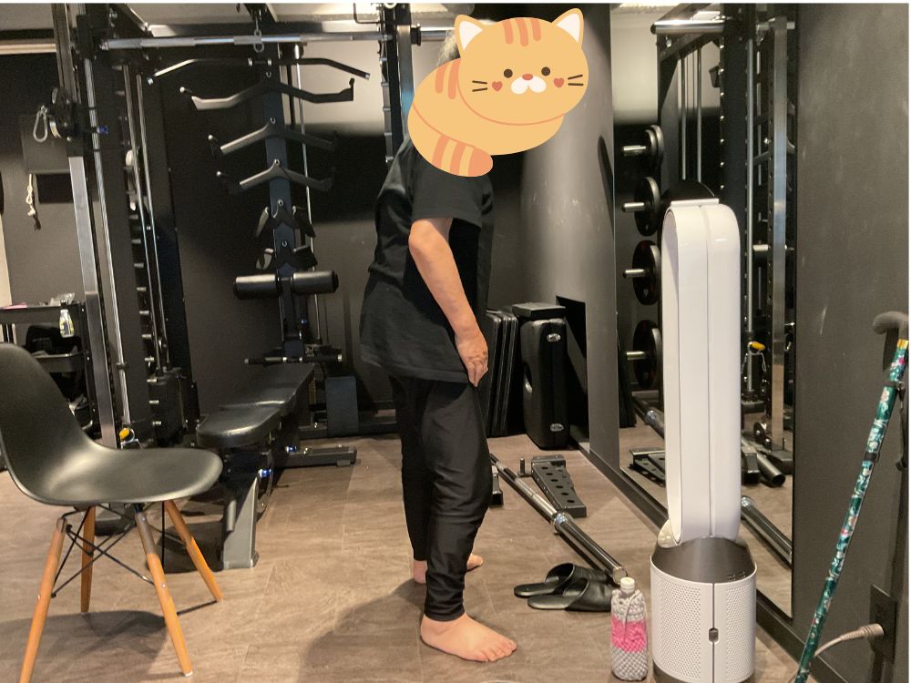 クライアント様立位画像