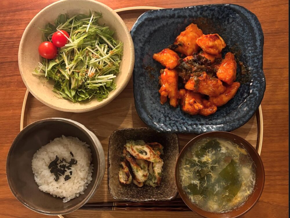 食事の写真
