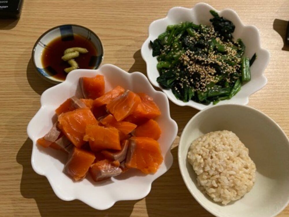トレーナー食事