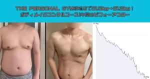THE PERSONAL GYM板橋店で91.9kg→61.2kg！ボディメイクコンサルコース1年間のビフォーアフター