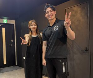 THE PERSONAL GYM 門前仲町店に夫婦で通うお客様の声。予約が取りやすく、手ぶらで通えて楽しくボディメイクを続けられるパーソナルジム