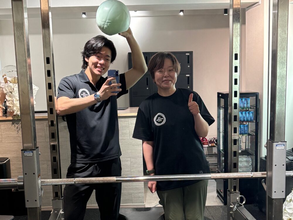 お客様との2ショット!
