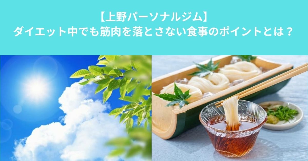 猛暑で食欲がないときこそ要注意！ダイエット中でも筋肉を落とさない食事のポイントを解説
