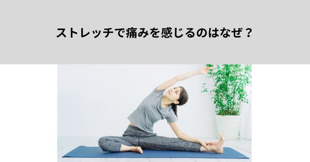 ストレッチで痛みを感じるのはなぜ？
