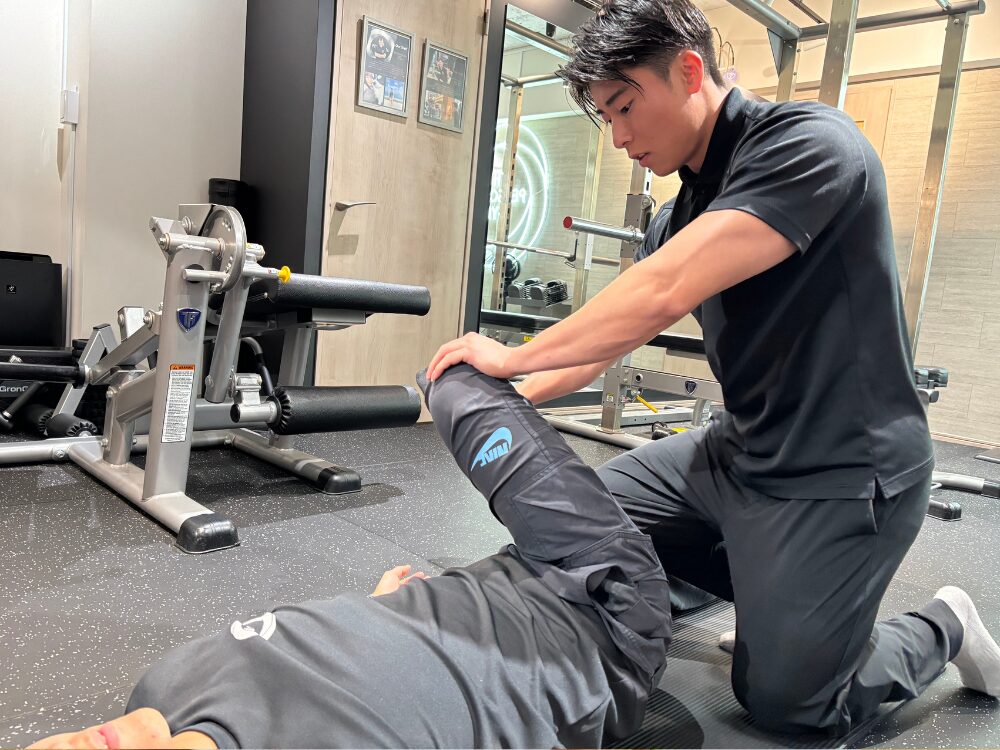 大臀筋ストレッチ