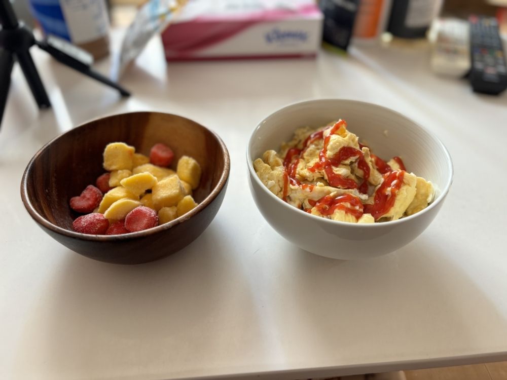 健康的な食事の一例