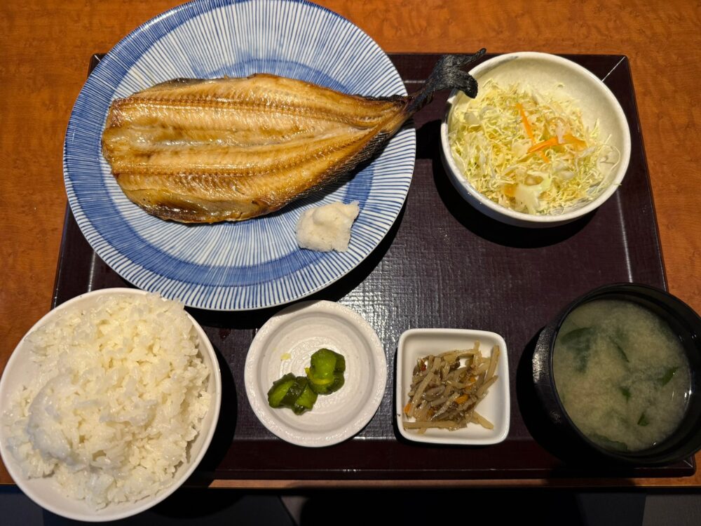 ほっけ定食の写真