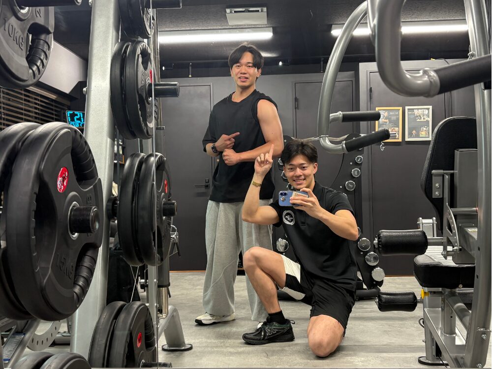 トレーニング後のお写真