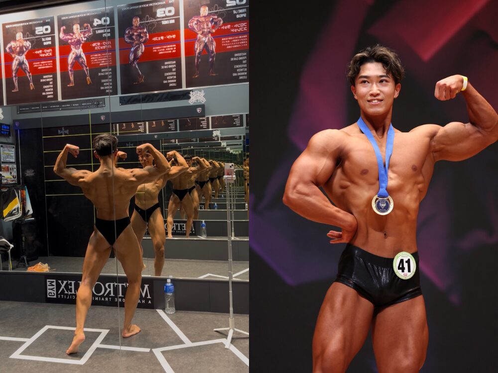 トレーナーの大会写真