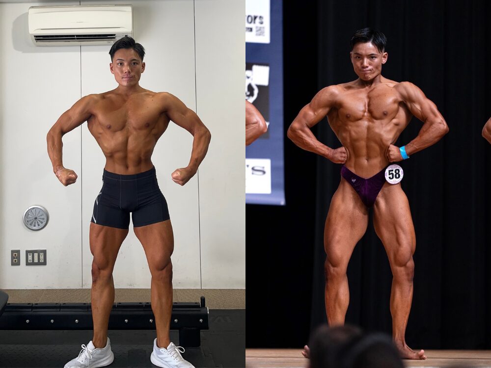 ボディビルコンテストの様子