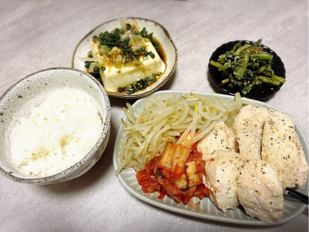 お客様の食事のお写真