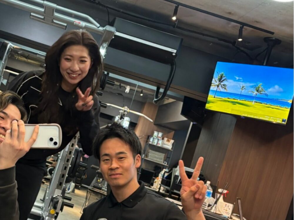 お客様とのセッション後3ショット