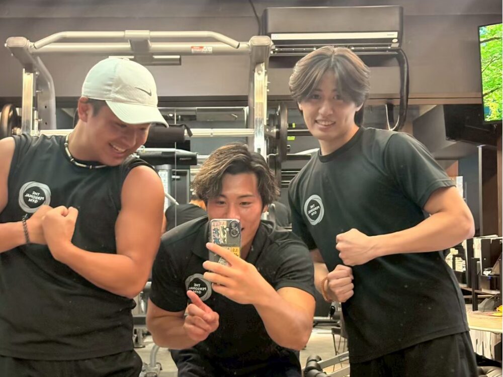 お客様との写真