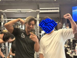 お客様との写真