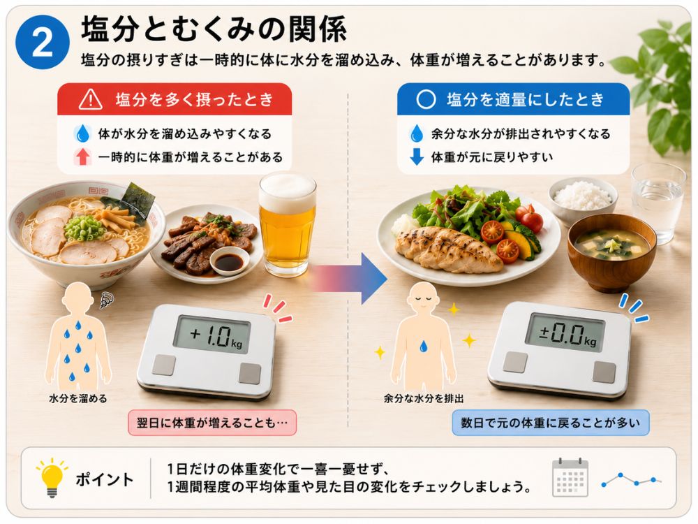 塩分の影響
