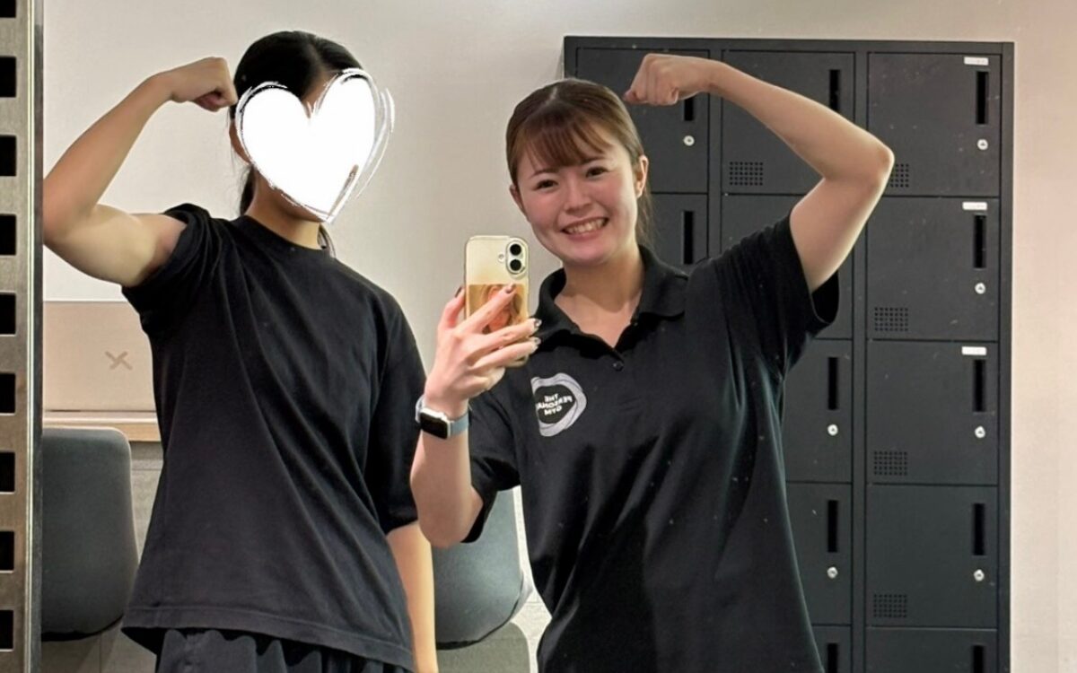 お客様との写真