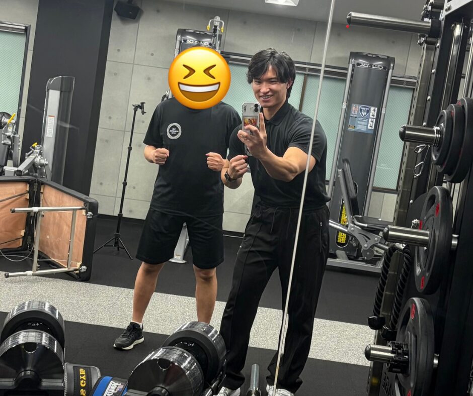 【THE PERSONAL GYM 高槻24】：系列店から高槻店に移籍し、足立トレーナーに継続して担当してもらっています！