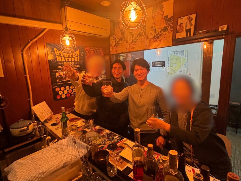 他間さんと足立トレーナー