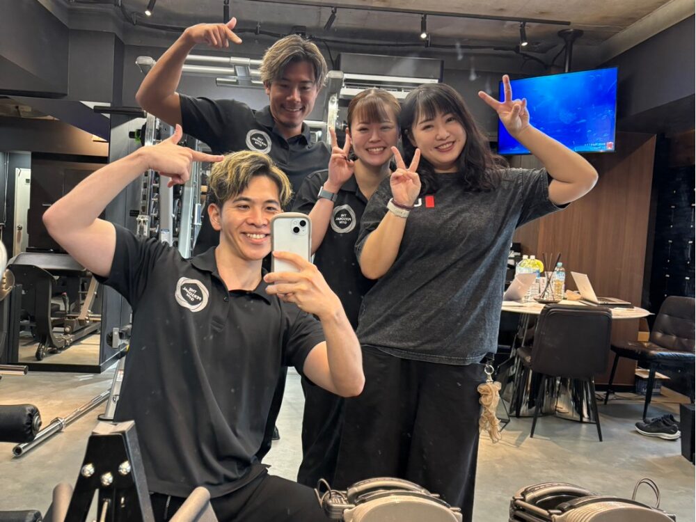 トレーニング後の写真