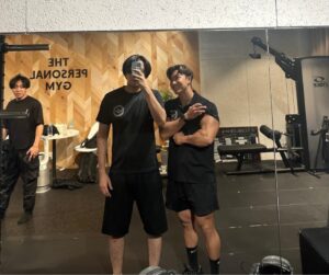 トレーナーとお客様