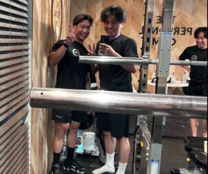 トレーナーとお客様