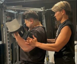 トレーナーとお客様