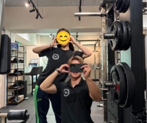 お客様とツーショット
