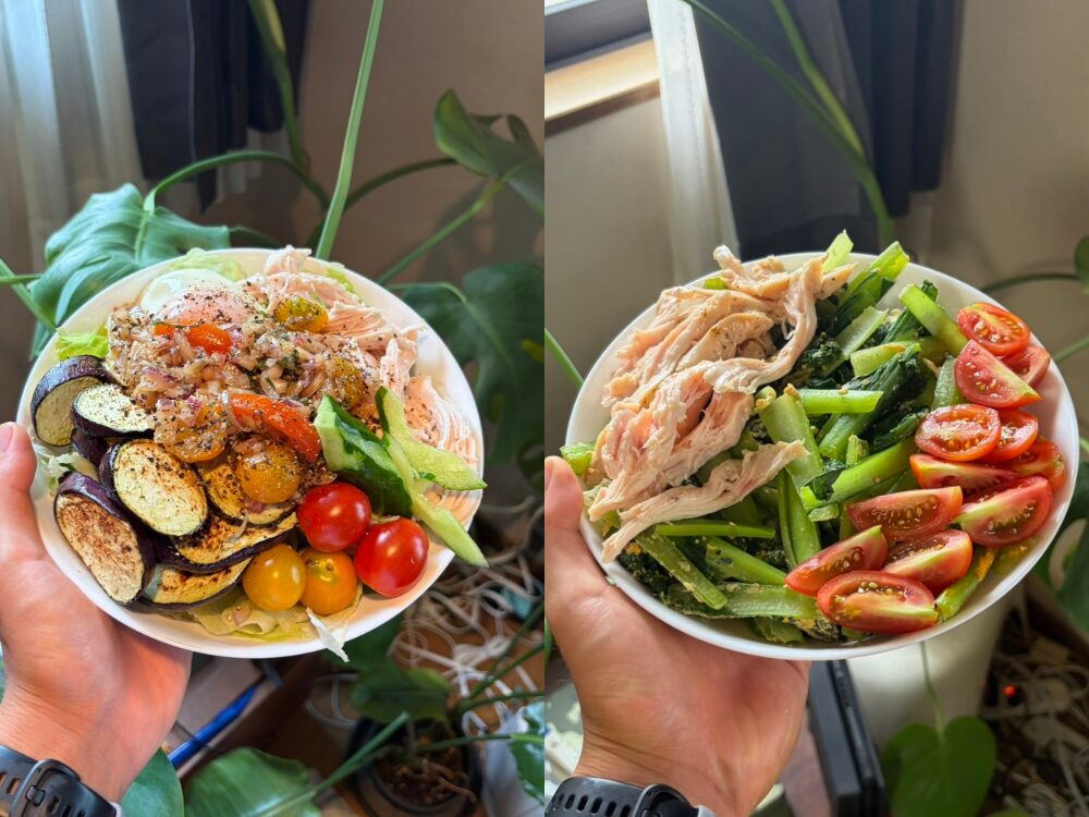 整っている食事