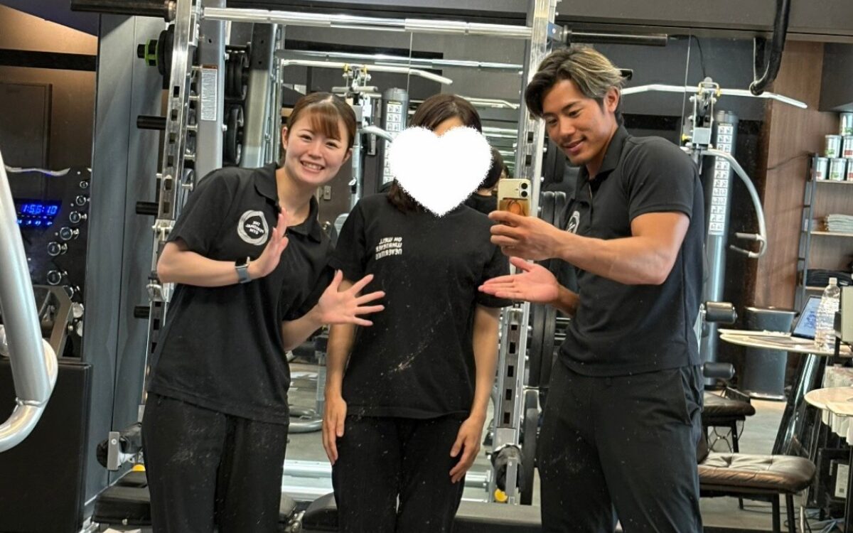 お客様との写真
